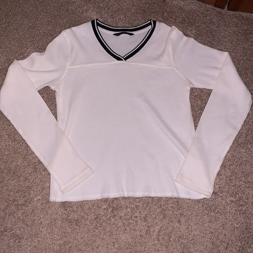 Abercrombie & Fitch Waffle Knit Long Sleeve Size Medium